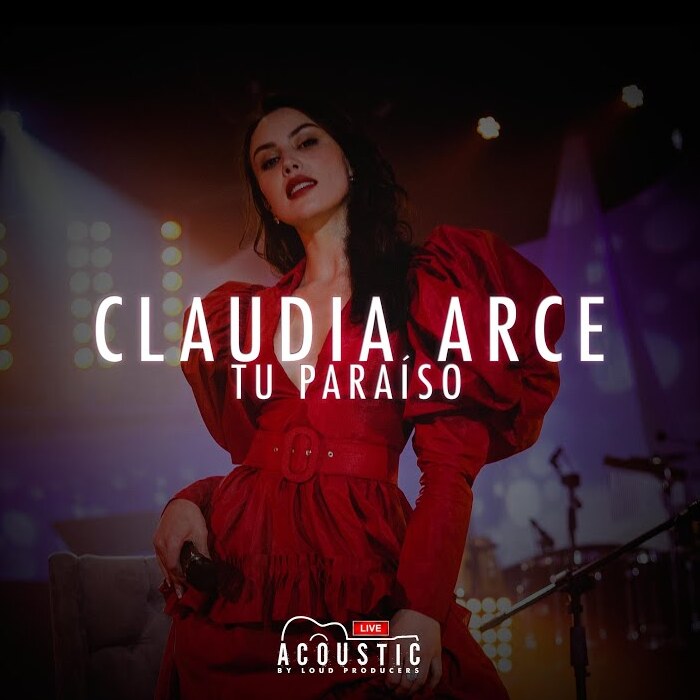 Claudia Arce presentó el videoclip oficial «Tu paraíso».