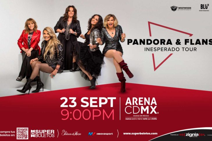 Pandora & Flans en la Arena CDMX